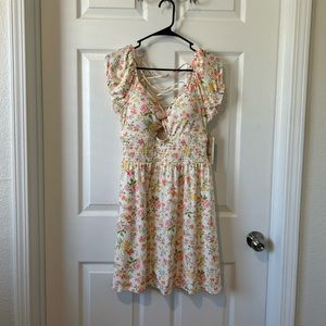 No Boundaries Floral Dress